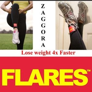 Capri length Zaggora hot pants flares